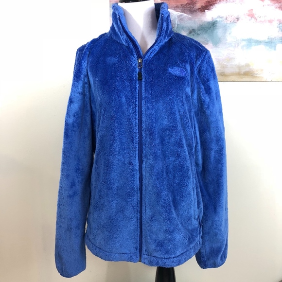 The North Face Jackets & Blazers - The North Face Osito Blue Fuzzy Zip Up Jacket